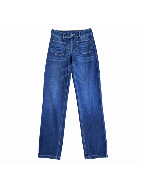 Halara Denim - Halara New Flex Low Rise Zipper Pockets Straight Leg Casual Jeans Women's XS